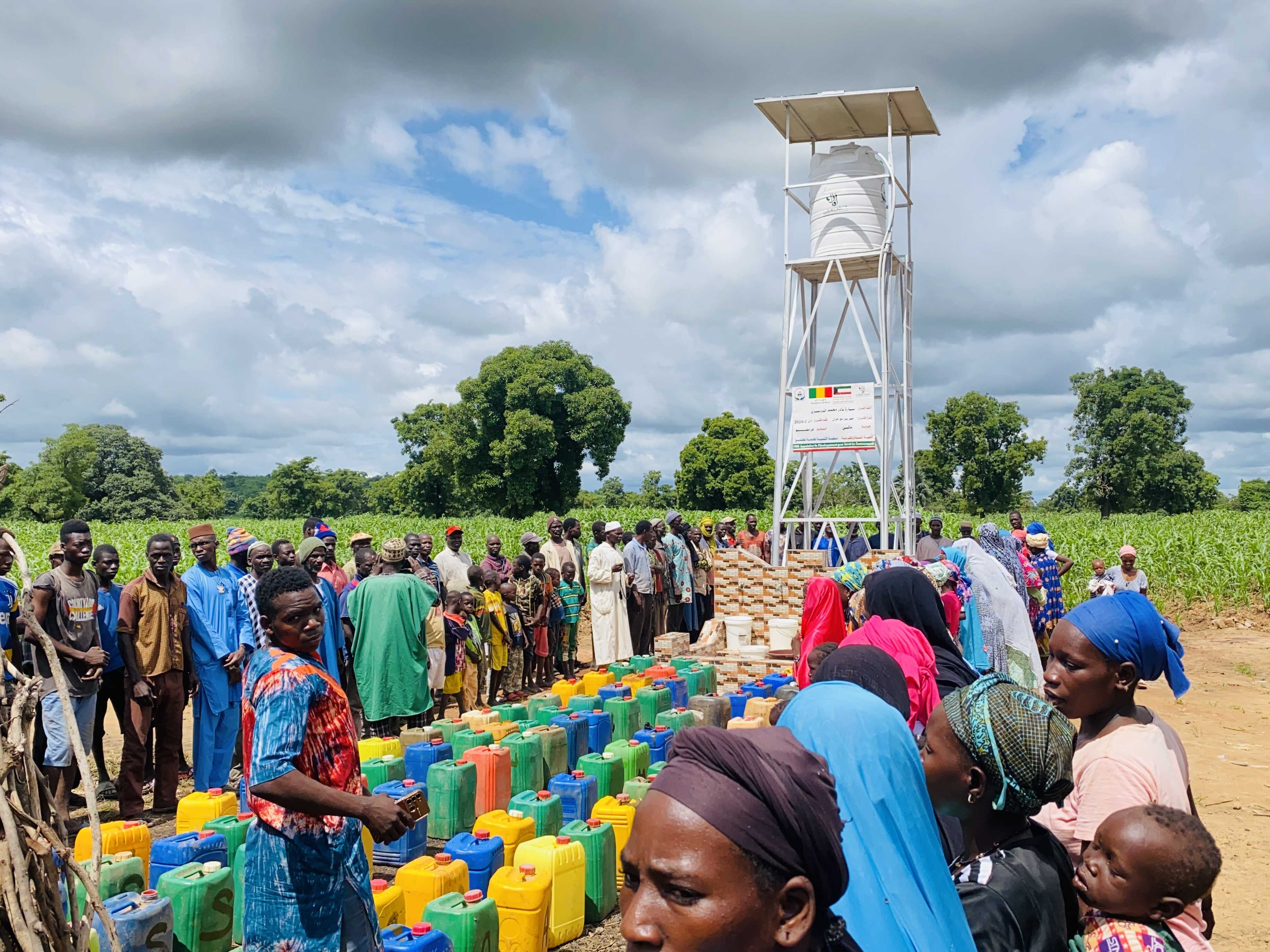 بئر خزان ارتوازي - مالي