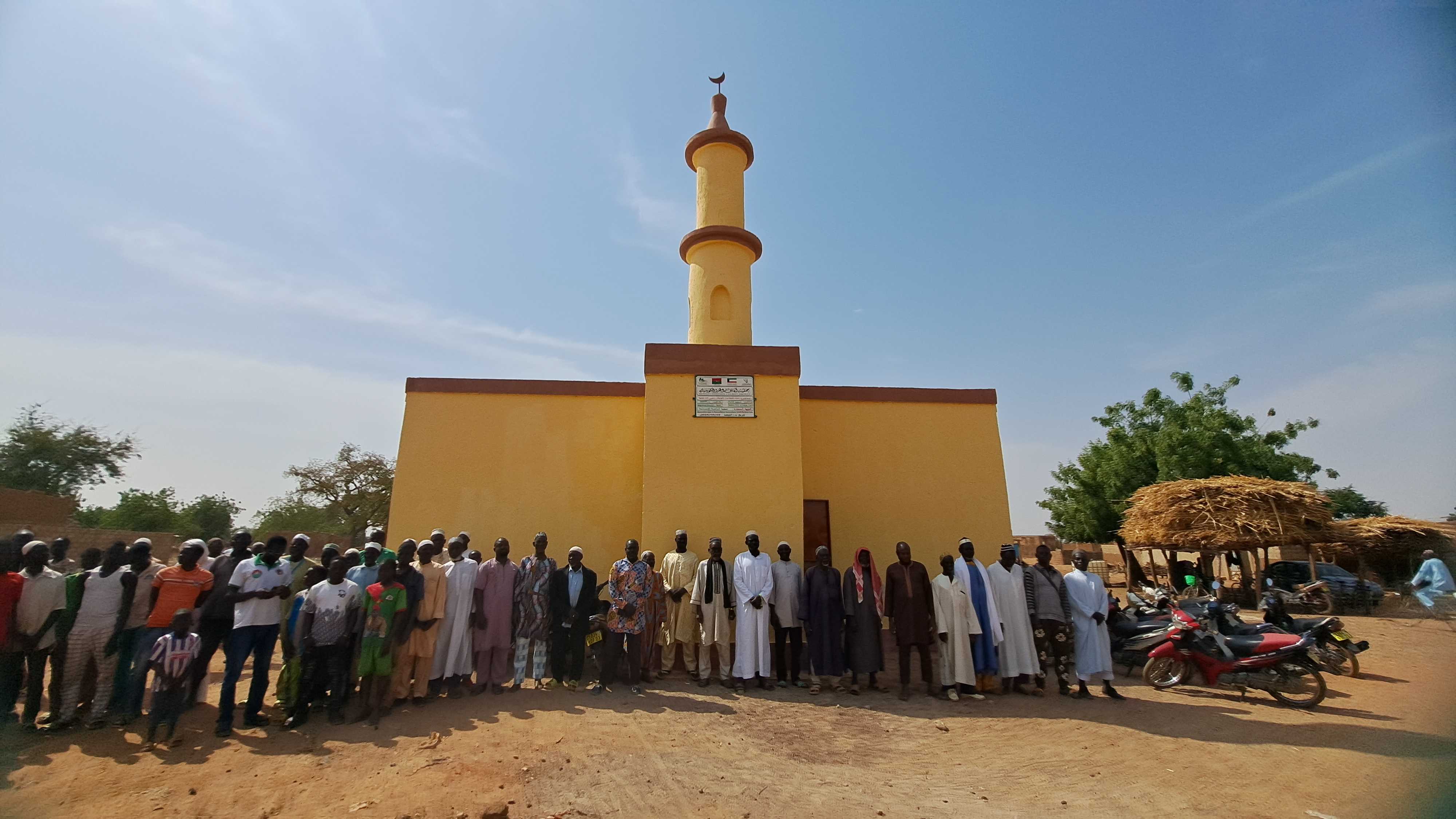 بناء مسجد - بوركينافاسو